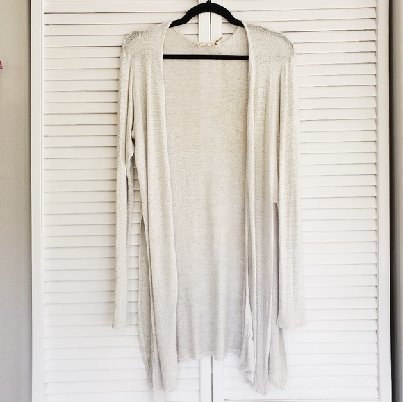 SOLD-Joah Brown Cardigan M/L - Picture 4 of 5